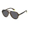 Polaroid Слънчеви очила Aviator с поляризация - Черен - Карамел -