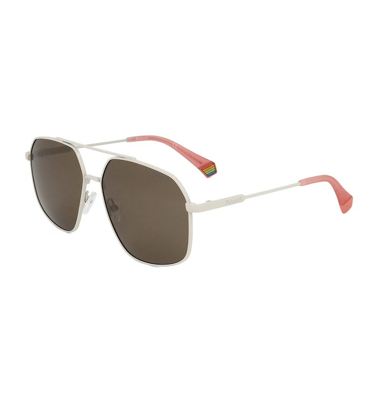 Polaroid Унисекс слънчеви очила Aviator с поляризация