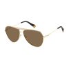 Унисекс слънчеви очила Aviator с поляризация Polaroid