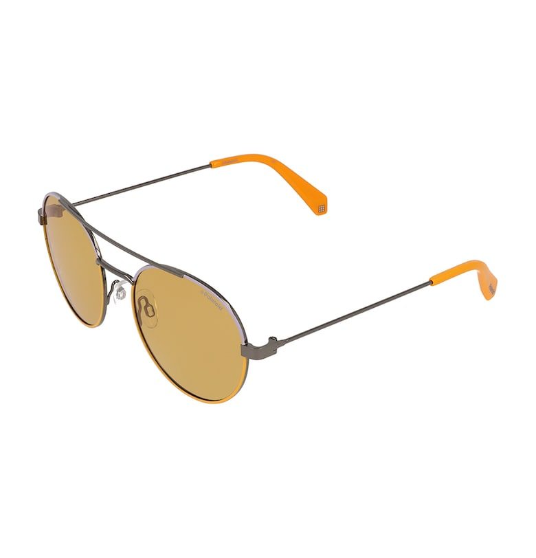 Polaroid Унисекс слънчеви очила Aviator с поляризация