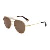 Polaroid Унисекс слънчеви очила Aviator с поляризация
