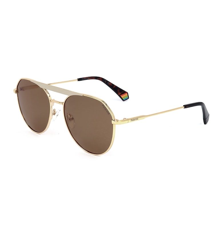 Polaroid Унисекс слънчеви очила Aviator с поляризация