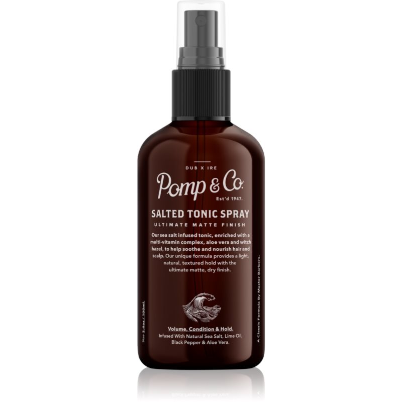 Pomp & Co Salted Tonic Spray солен спрей За коса 100 мл.