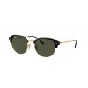 Овални слънчеви очила с плътен цвят Ray-Ban