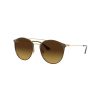 Унисекс овални слънчеви очила с градиента Ray-Ban