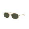 Ray-Ban Унисекс овални слънчеви очила с метална рамка