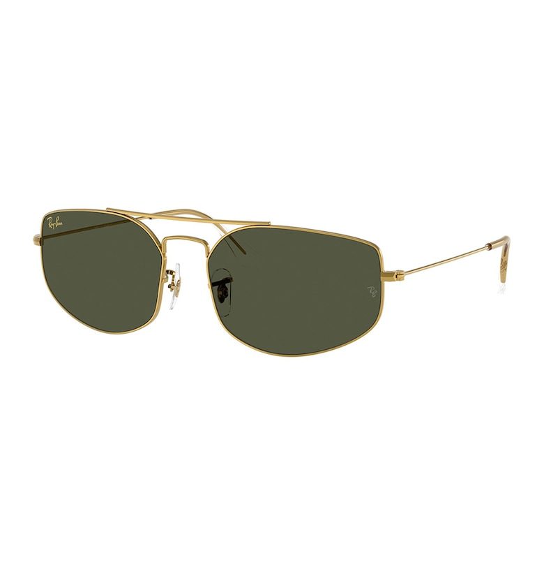 Ray-Ban Унисекс правоъгълни слънчеви очила с метална рамка