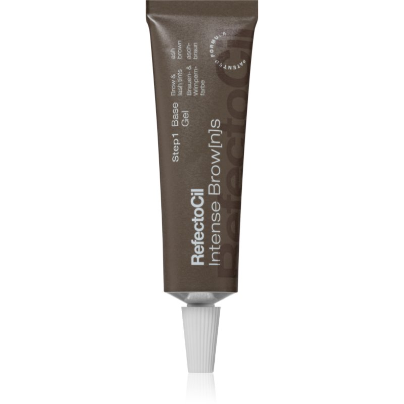 RefectoCil Intense Brow[n]s Base Gel боя за вежди и мигли с гел текстура цвят Ash Brown 15 мл.