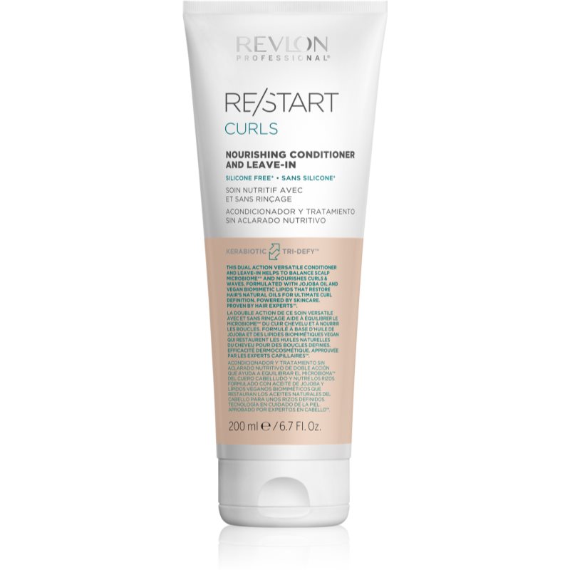 Revlon Professional Re/Start Curls Текстуриращ балсам за чуплива и къдрава коса 200 мл.
