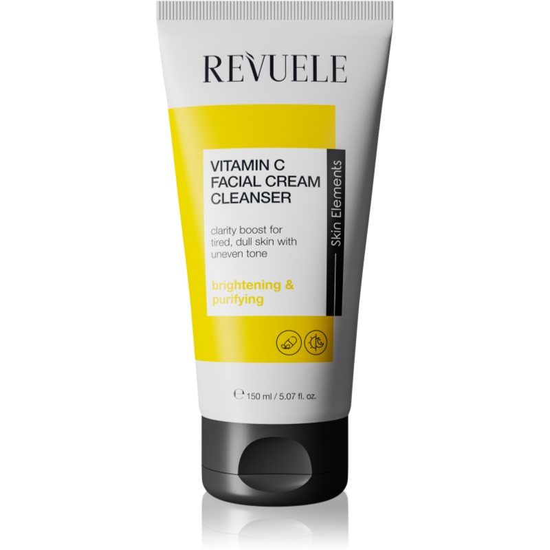 Revuele Vitamin C Facial Cream Cleanser почистващ крем за премахване на грим за освежаване и хидратация 150 мл.