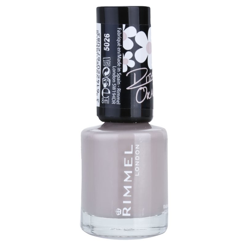 Rimmel 60 Seconds By Rita Ora лак за нокти цвят 498 Rain Rain Go Away 8 мл.