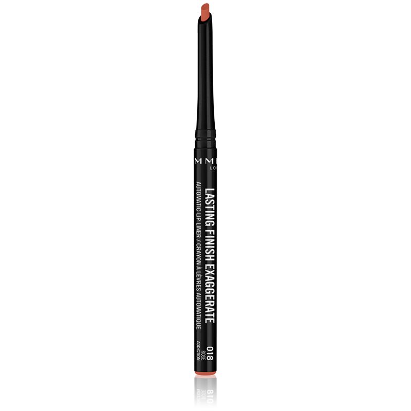 Rimmel Lasting Finish Exaggerate автоматичен молив за устни цвят 018 Rose Addiction 0