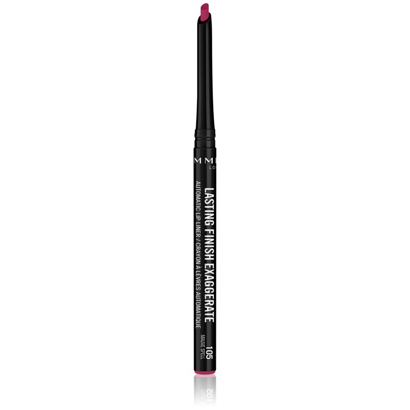 Rimmel Lasting Finish Exaggerate автоматичен молив за устни цвят 105 Mauve Spell 0