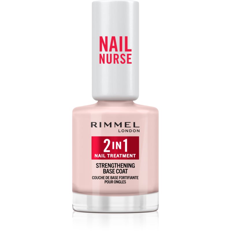 Rimmel Nail Nurse 2-in-1 базов лак за нокти със стягащ ефект 12 мл.