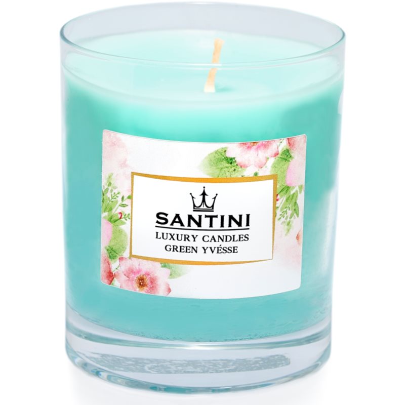 SANTINI Cosmetic Green Yvésse ароматна свещ 200 гр. на ниска цена