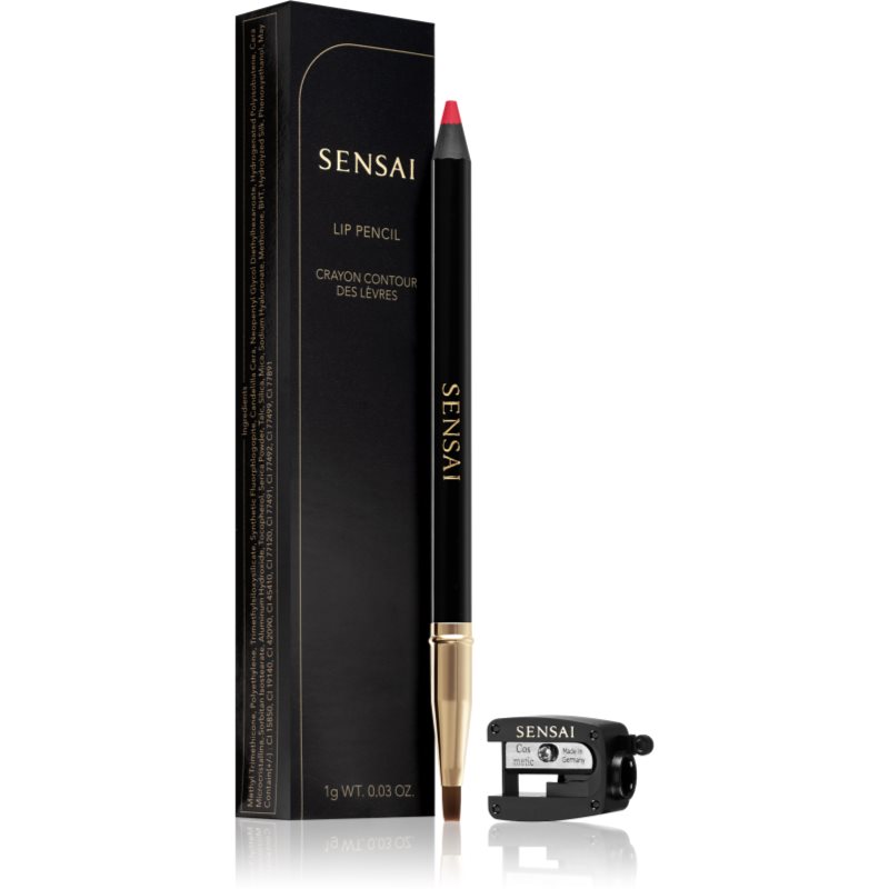 Sensai Lip Pencil молив за устни с острилка цвят 02 Cheerful Orange 1 гр.
