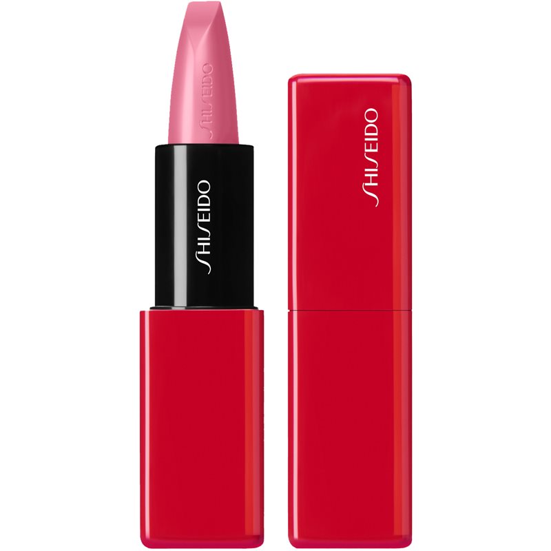 Shiseido Makeup Technosatin gel lipstick сатенено червило цвят 407 Pulsar Pink 4 гр.