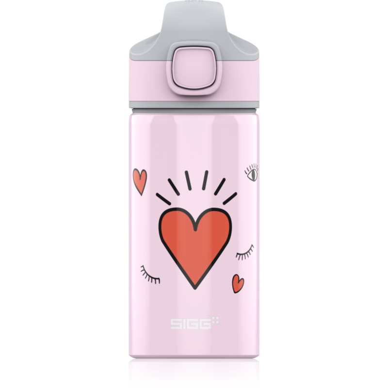 Sigg Miracle училищна бутилка със сламка Girl Power 400 мл.