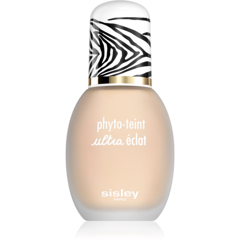 Sisley Phyto-Teint Ultra Eclat дълготраен течен фон дьо тен за озаряване на лицето цвят 00C Swan 30 мл.