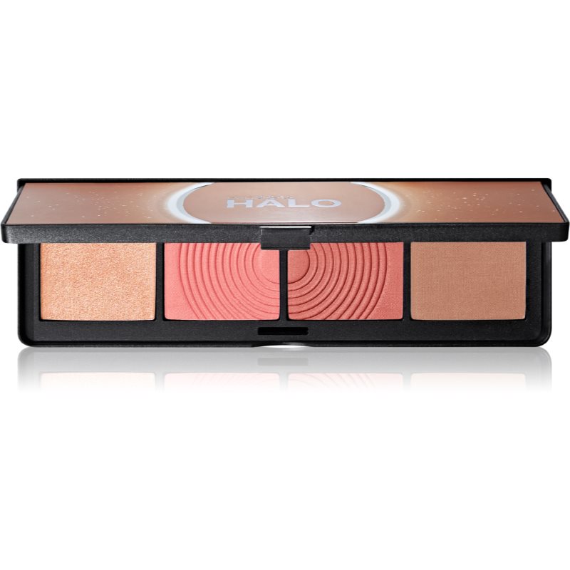 Smashbox Halo Sculpt + Glow Face Palette палитра с хайлайтъри и ружове цвят Back to Cali 15