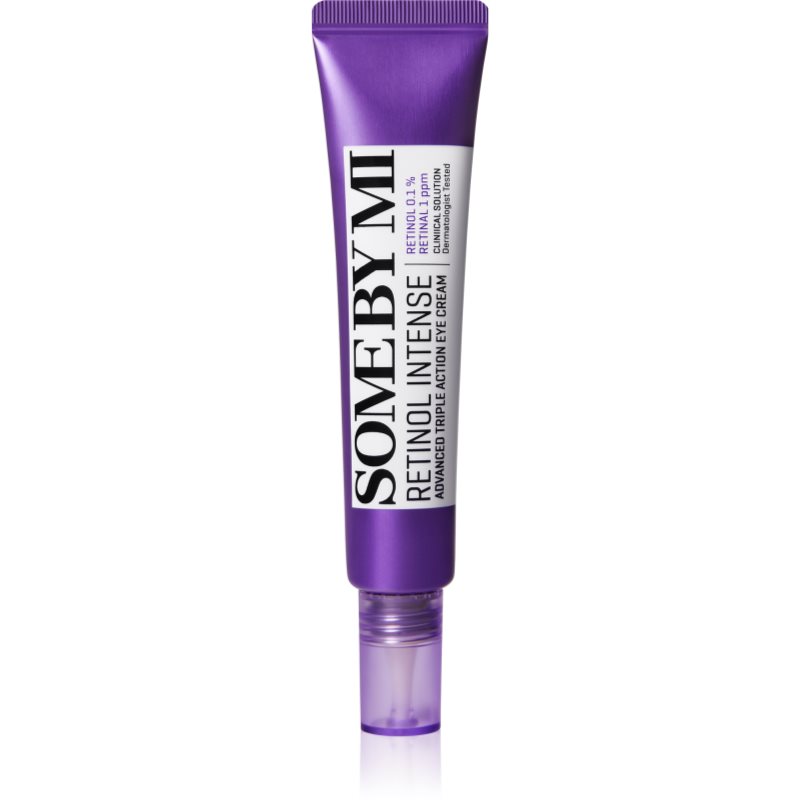 Some By Mi Retinol Intense Advanced Triple Action Eye Cream хидратиращ и изглаждащ очен крем с ретинол 30 мл.