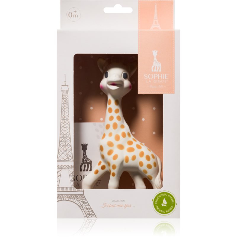 Sophie La Girafe Vulli Gift Box писукаща играчка за деца от раждането им 1 бр.