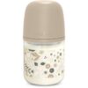 Suavinex Wonderland SX Pro Physiological Anti-Colic Glass стъклено бебешко шише S Slow Flow 0 m+ Liberty Cream 120 мл.