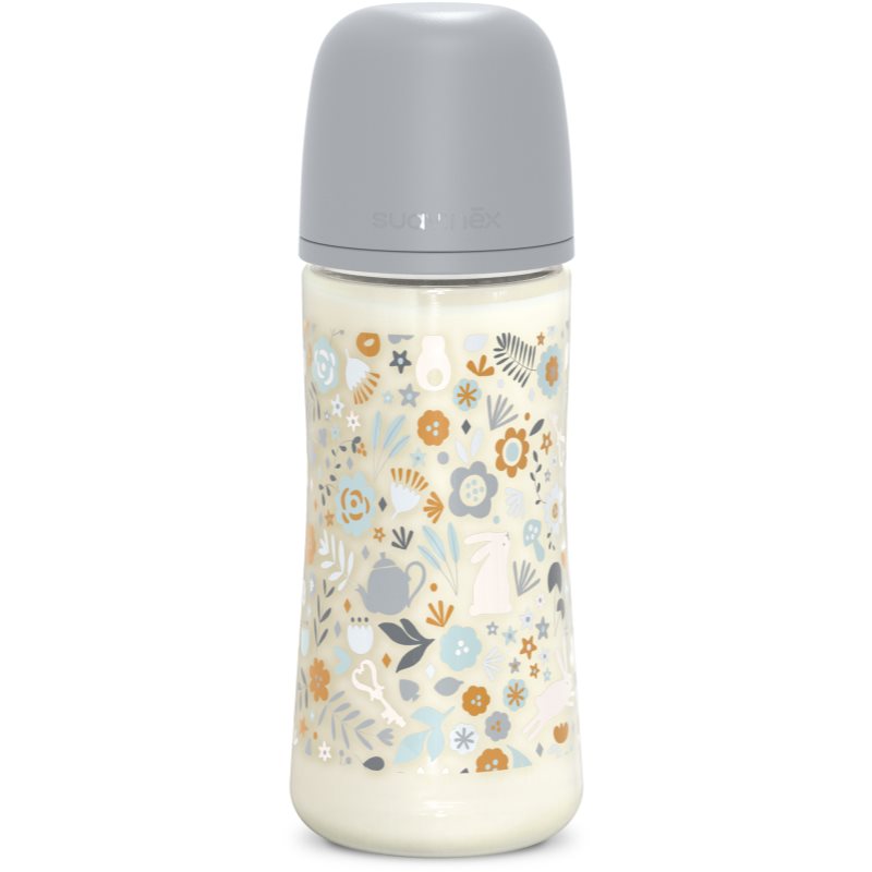 Suavinex Wonderland SX Pro Physiological Anti-Colic бебешко шише L Dense Flow 6 m+ Liberty Cream 360 мл.
