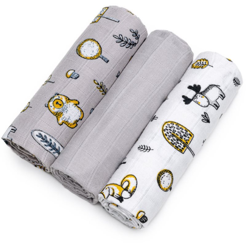 T-TOMI TETRA Cloth Diapers HIGH QUALITY пелени от плат Forest 70x70 cm 3 бр. на ниска цена