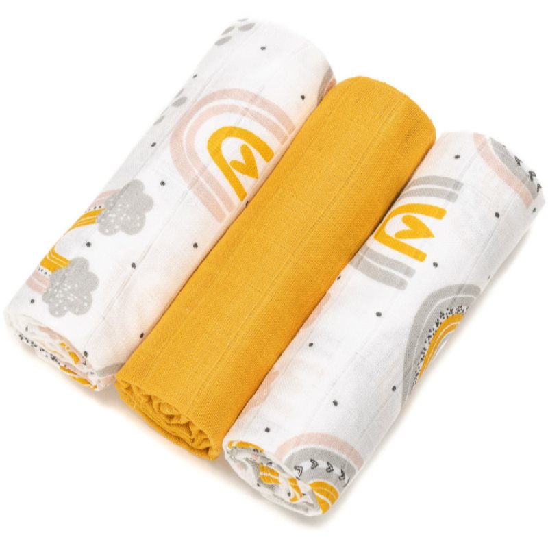 T-TOMI TETRA Cloth Diapers HIGH QUALITY пелени от плат Rainbow 70x70 cm 3 бр.