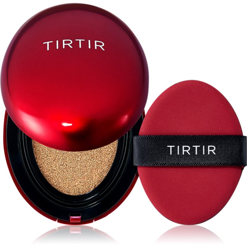 TIRTIR Mask Fit Red Cushion дълготраен грим в гъбичка с висока UV защита цвят 24W Soft Beige 18 гр. на ниска цена
