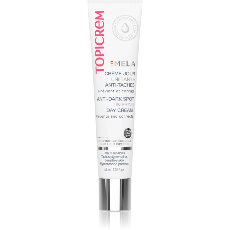 Topicrem MELA Corrective Day Cream дневен крем Против тъмни петна SPF 50+ 40 мл.