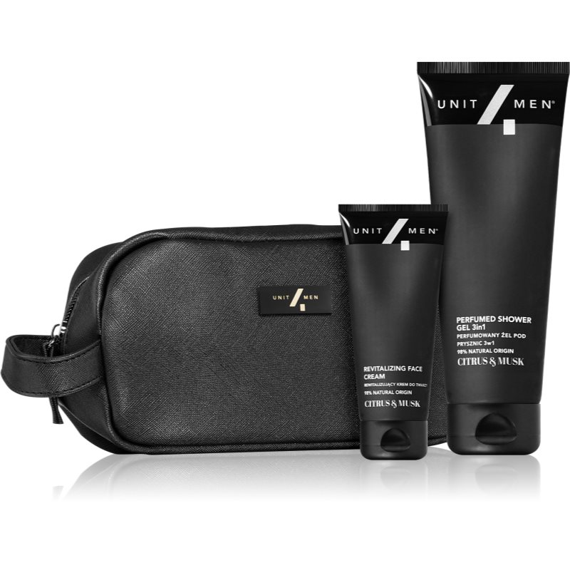 Unit4Men Travel Set Citrus&Musk подаръчен комплект за мъже