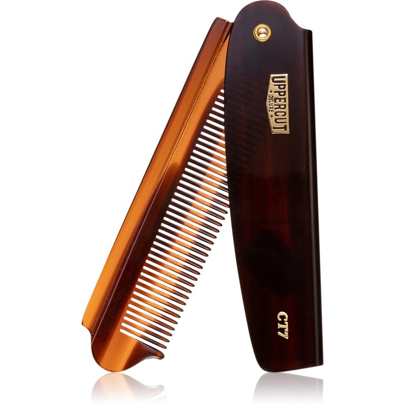 Uppercut Deluxe Flip Comb Tortoise CT7 гребен за коса 1 бр.