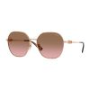 Овални слънчеви очила с градиента - Златист - VOGUE EYEWEAR