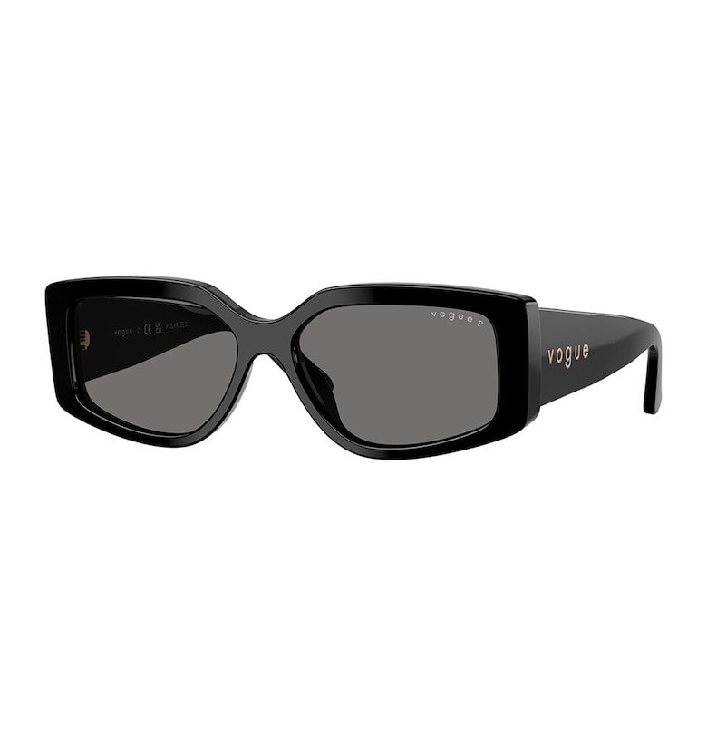 VOGUE EYEWEAR Правоъгълни слънчеви очила - Черен -