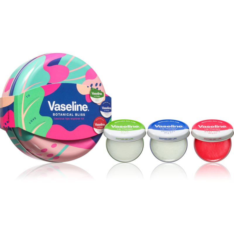 Vaseline Botanical Bliss Set подаръчен комплект за устни