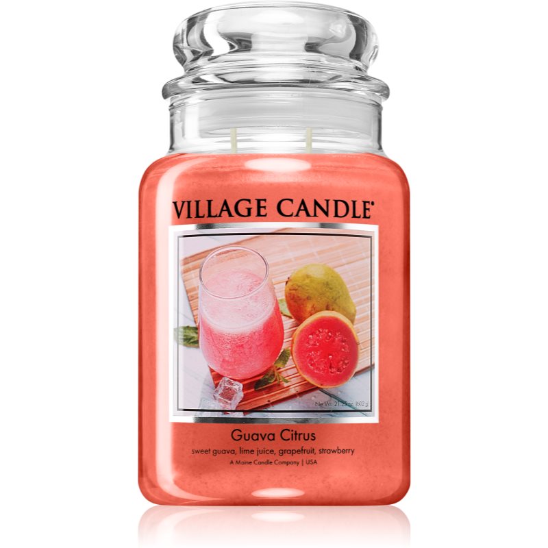 Village Candle Guava Citrus ароматна свещ 602 гр.