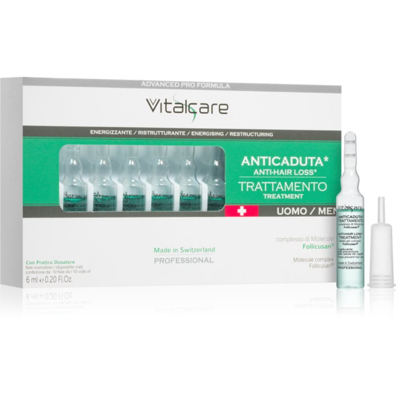Vitalcare Professional Anti-Hair Loss ампули против косопад за мъже 10x6 мл. на ниска цена