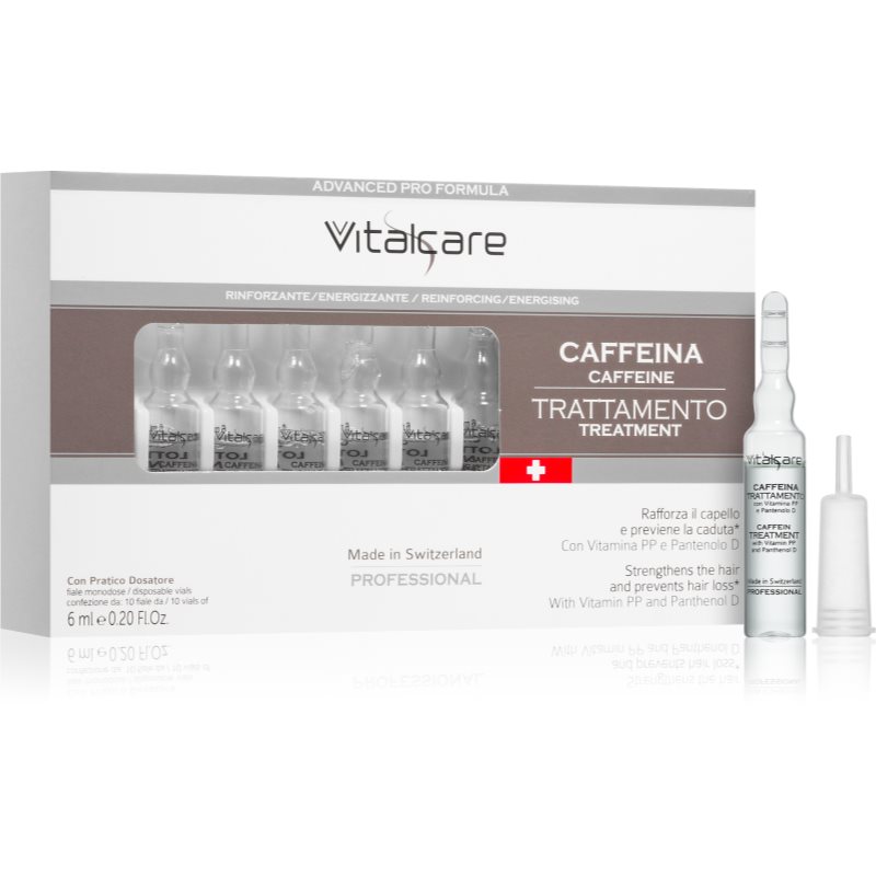 Vitalcare Professional Caffeine ампули с кофеин 10x6 мл. на ниска цена