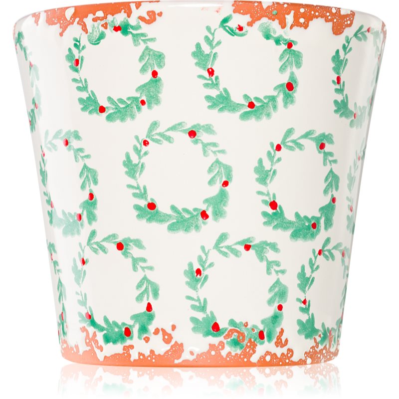 Wax Design Crown Green ароматна свещ 14 см