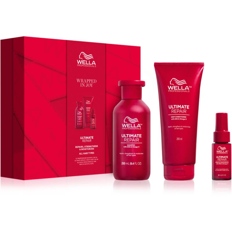 Wella Professionals Ultimate Repair подаръчен комплект за увредена коса