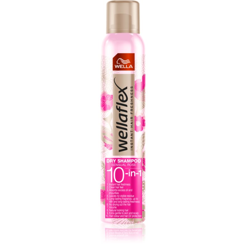 Wella Wellaflex Sensual Rose сух шампоан с нежен флорален аромат 180 мл.