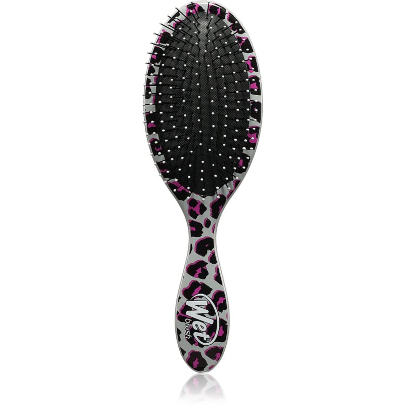 Wet Brush Original Detangler Safari Четка за коса за красива коса и кожа Pink Leopard 1 бр.