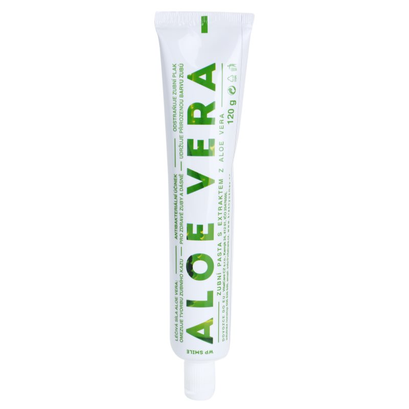 White Pearl Smile Aloe Vera паста за зъби за здрави зъби и венци 120 гр.