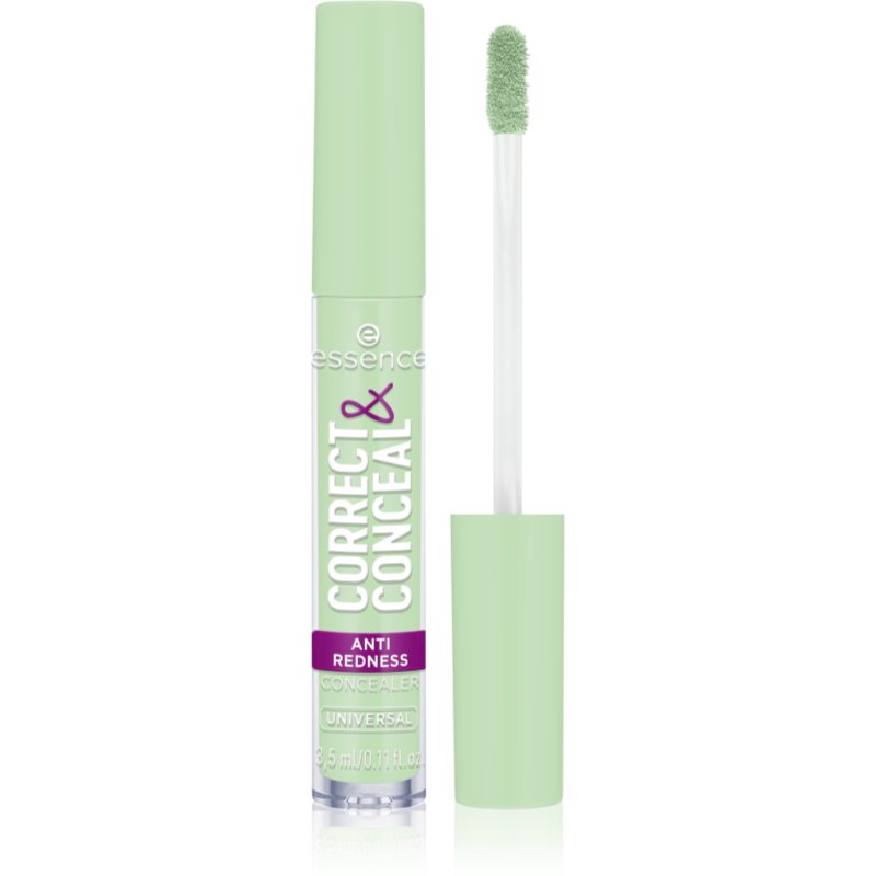 essence CORRECT & CONCEAL коректор против зачервяване цвят 100 Universal 100 мл.