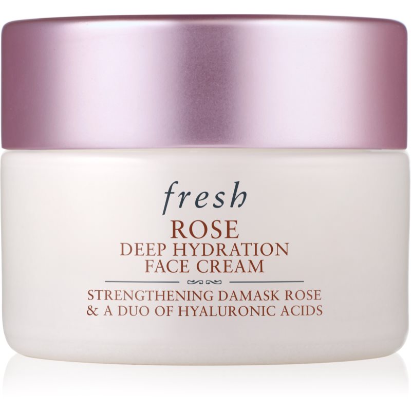 fresh Rose Deep Hydration Face Cream хидратиращ крем за лице с хиалуронова киселина 15 мл.