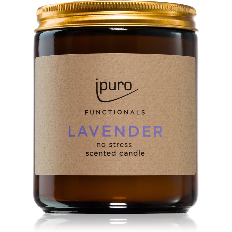 ipuro Functionals Lavender ароматна свещ 200 гр.
