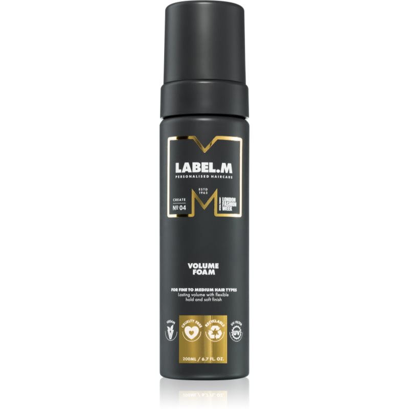 label.m Fashion Edition луксозна пяна за обем за всички видове коса 200 мл.