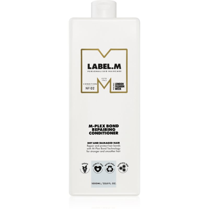 label.m M-Plex Bond Repairing Conditioner възстановяващ балсам за красива коса и кожа 1000 мл.